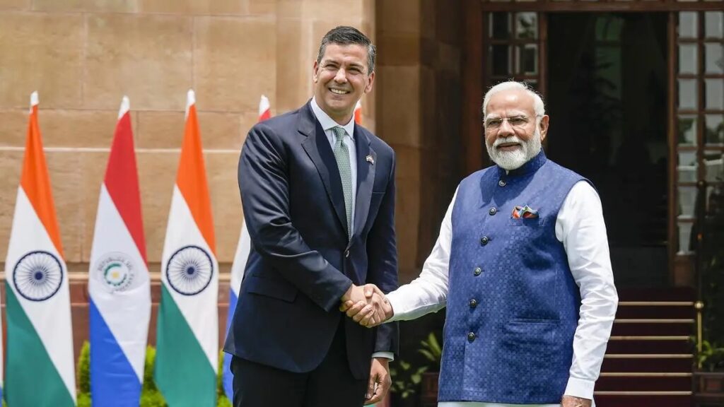 India and Paraguay Forge Strategic Ties: Modi and Peña Boost Trade, Tech, and Cooperation