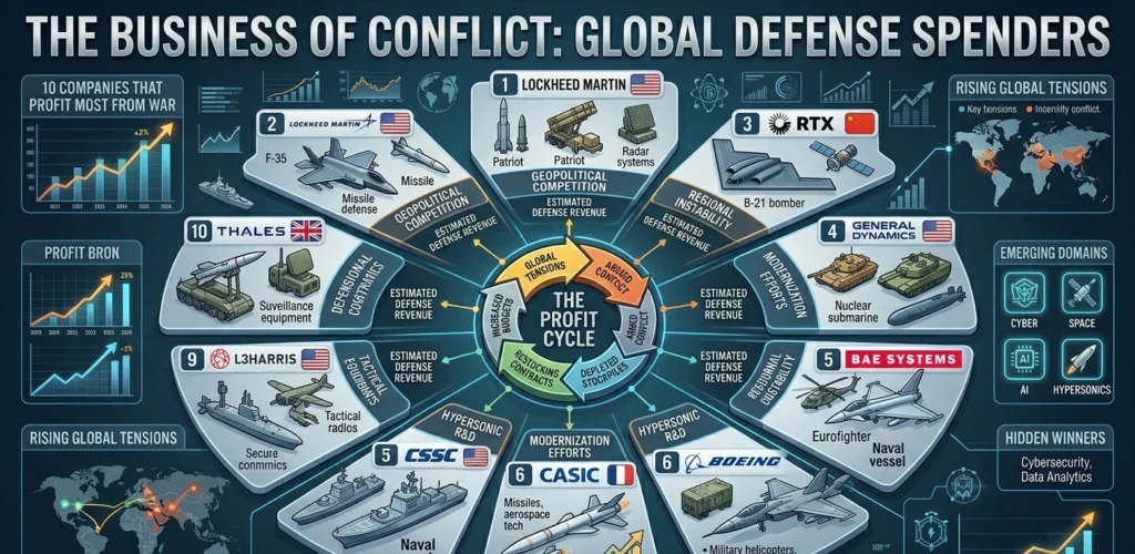 10 Companies That Profit Most From War 1 10 Companies That Profit Most From War