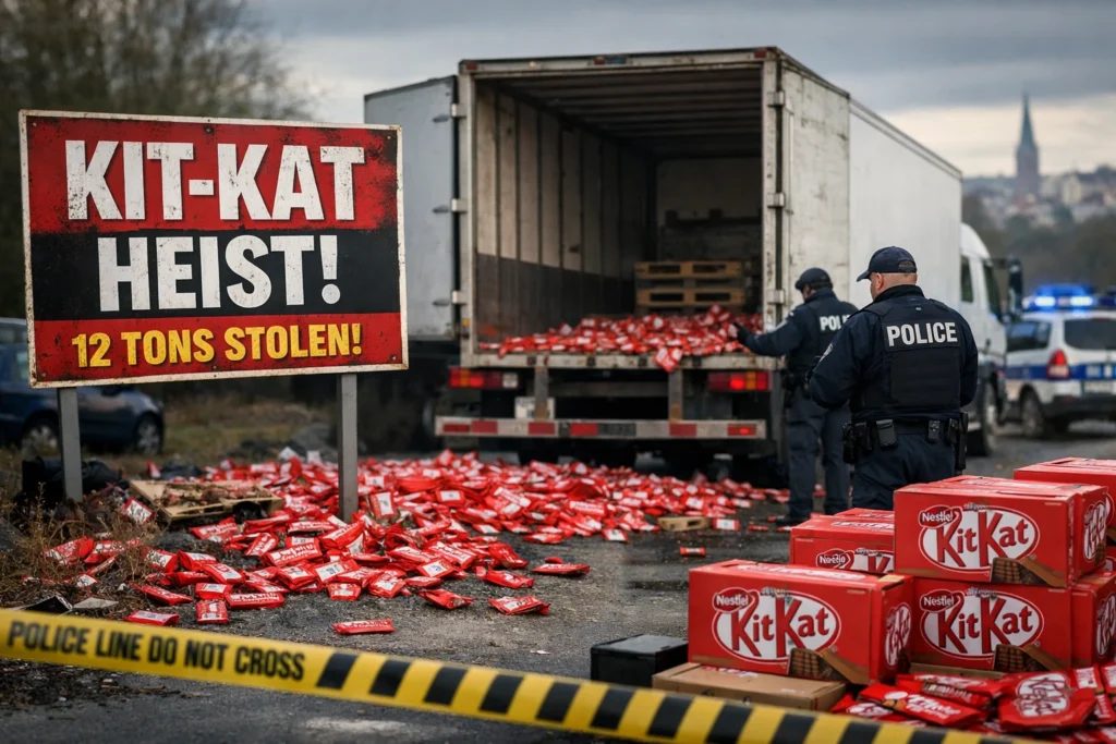 The Great KitKat Heist of 2026: Over 400,000 Bars Stolen Across Europe