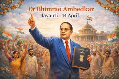 Ambedkar Jayanti 2026 : 135th Birth Anniversary of Dr. BR Ambedkar