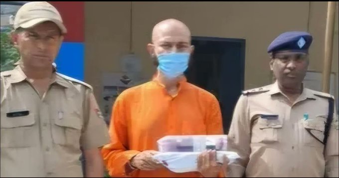 Bangladeshi national Saniur Rahman, posing as a sadhu in Rishikesh’s Laxman Jhula, ARRESTED by Uttarakhand Police.