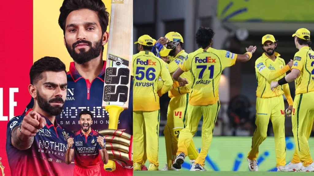 RCB vs CSK Match 5 April 2026: RCB Crush CSK in a Run-Fest at Chinnaswamy 3 RCB vs CSK