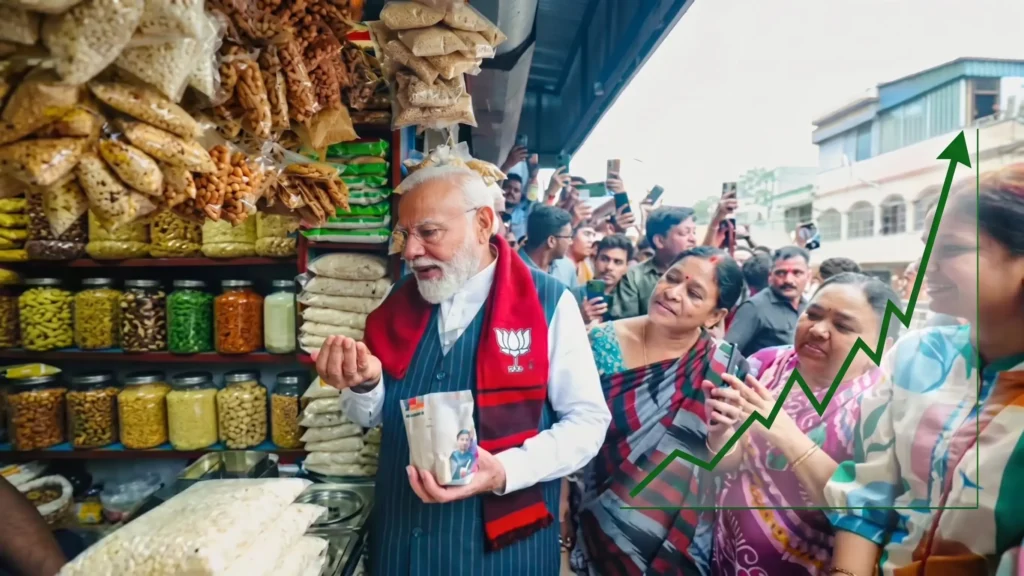Jhalmuri Searches Hit 22-Year High After Modi’s Jhargram Stop 1 PM Modi enjoying Jhalmuri