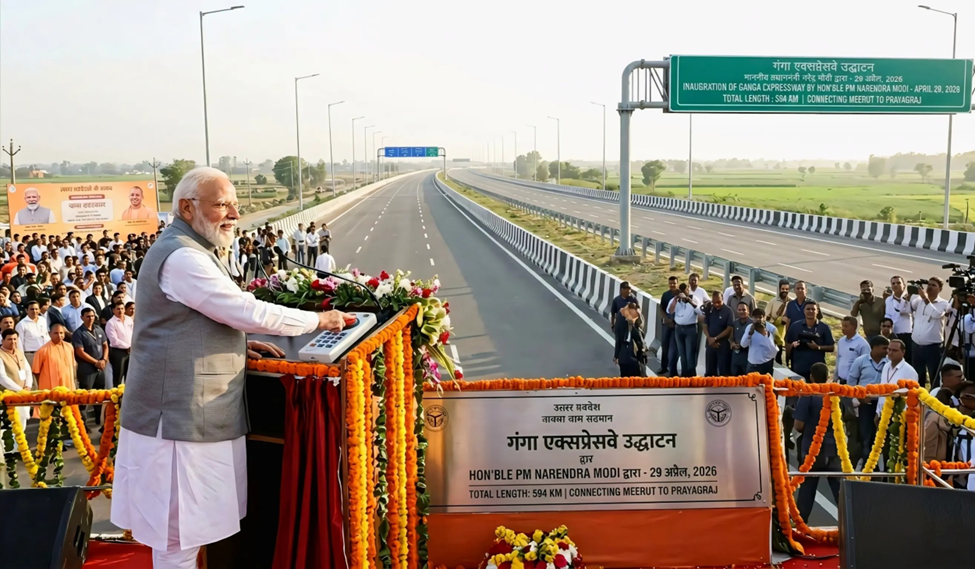 Ganga Expressway to Be Inaugurated on April 29: Route, Cost, and Key Features 6 PM Modi will inaugurate the much awaited Ganga expressway on April 29