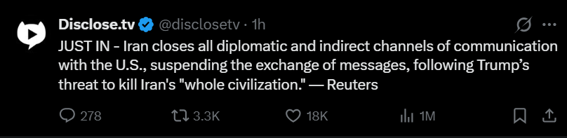 "A Whole Civilisation Will Die Tonight": Trump Issues Most Terrifying Warning Yet to Iran as Deadline Hour Arrives 3 image 7