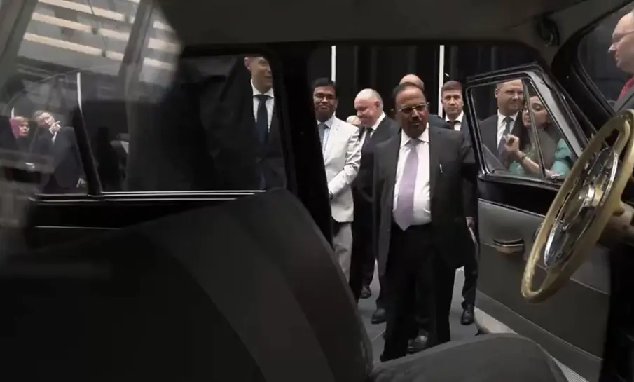 Ajit Doval Tours Yuri Gagarin’s Iconic Volga During Russia Visit 1 Ajit Doval