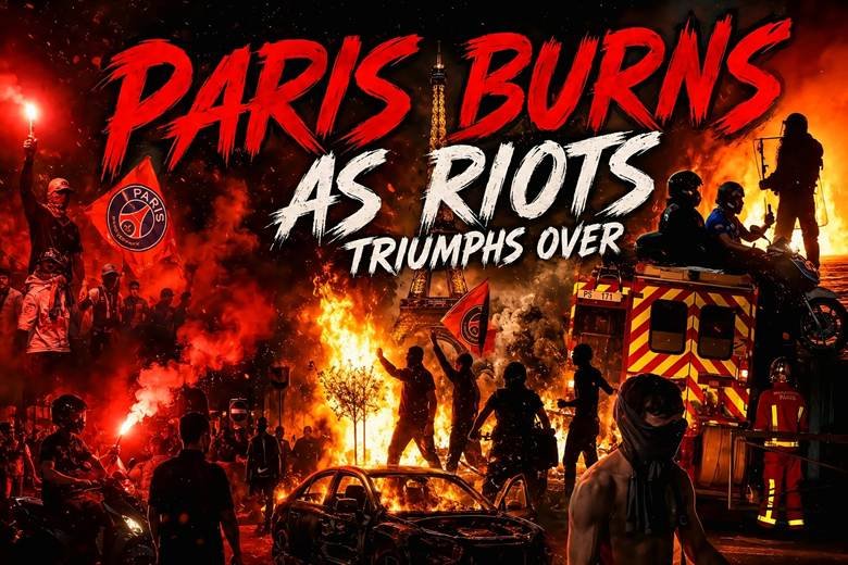 PSG Victory Sparks Riots Across Paris, Hundreds Arrested 3 PSG Victory Marred by Riots and Chaos Across Paris