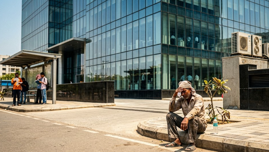 Vanishing Shade: How the Rise of Corporate Giants is Erasing Resting Spaces in Sweltering Indian Cities 3 How Indian Cities Are Losing Shade Amid Rapid Urban Growth